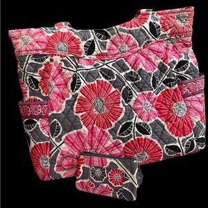 Vera Bradley Handbag and ID/Key Chain Pouch